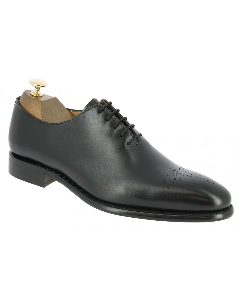 Richelieu one cut Berwick 3582 cuir noir