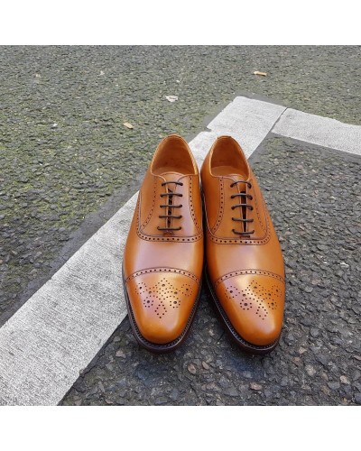 Oxford shoe Berwick 2784 blond leather