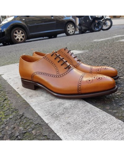 Oxford shoe Berwick 2784 blond leather