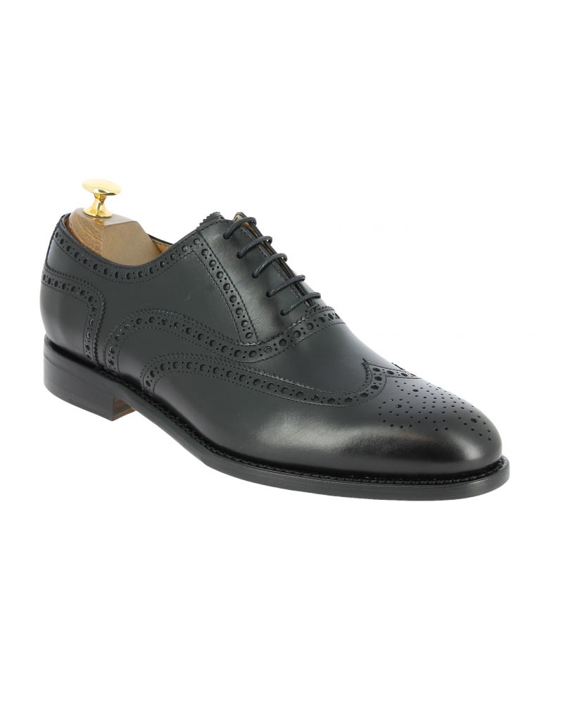 Richelieu perforé Berwick 3008 cuir noir