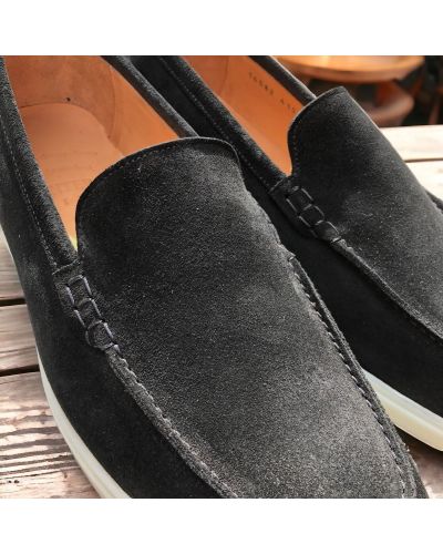 Mocassin Center 51 14582 daim noir