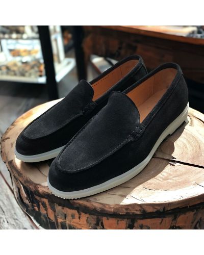 Mocassin Center 51 14582 daim noir