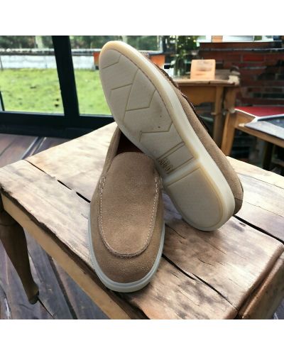 Mocassin Center 51 14582 daim beige