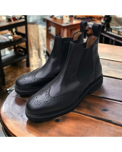 Bottine à gaine Berwick 645 cuir noir