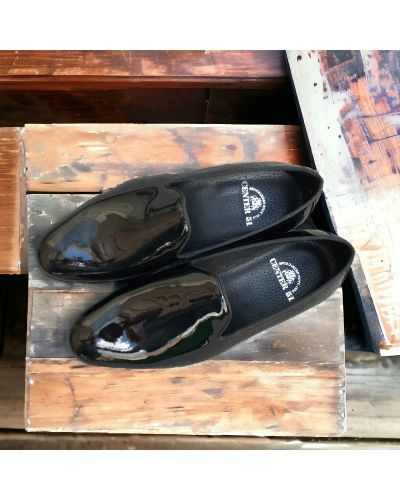 Mocassin slippers Center 51 duke vernis noir