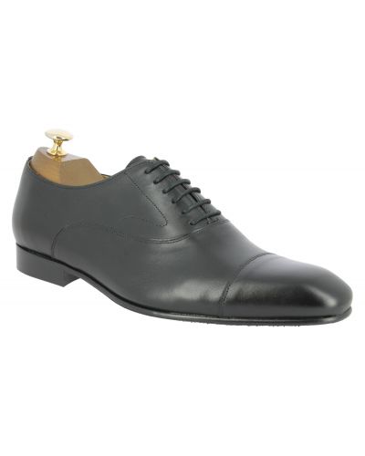 Straight toe Oxford shoes James FitzJames S0157 black leather