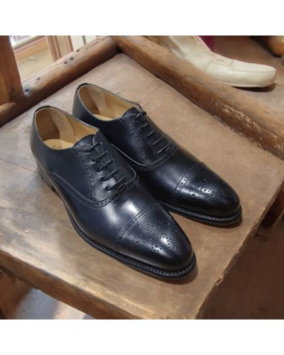 Oxford shoe Berwick 2784 black leather