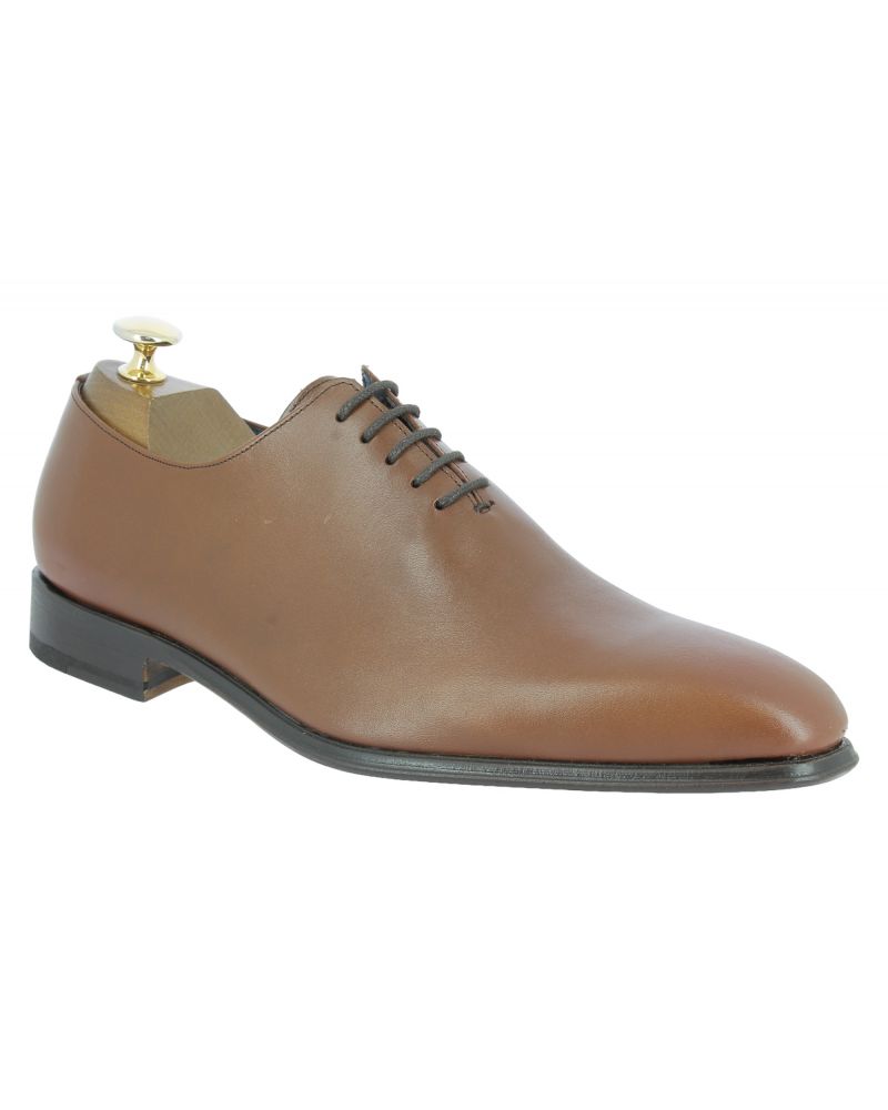 Center 51 One Cut Oxford 12251 Carlo Brown Leather