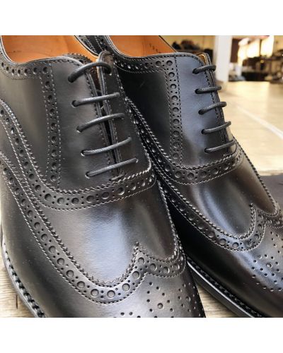 Perforated Oxford shoe Berwick 3008 black leather