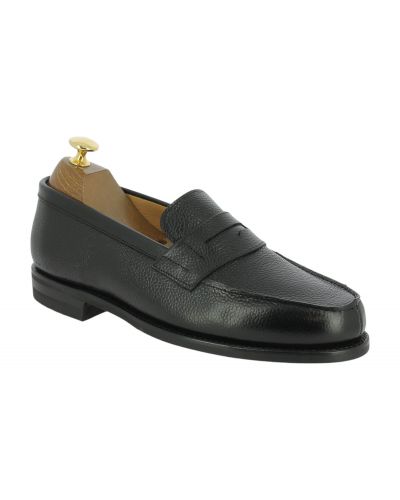 Mocassin Berwick 4456 cuir grainé noir