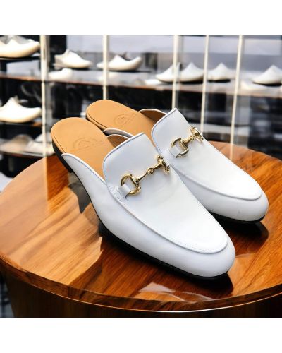 Mule loafer Center 51 white leather