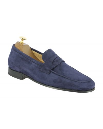 Moccasin Center 51 14778 navy suede