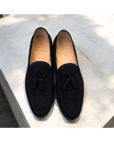 Loafer with tassels Center 51 14779 black suede